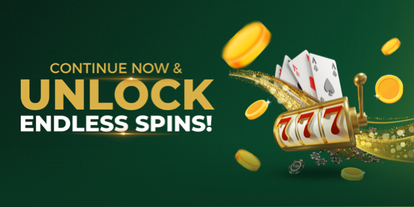 Slots games, unlock unlimited spins for the win!